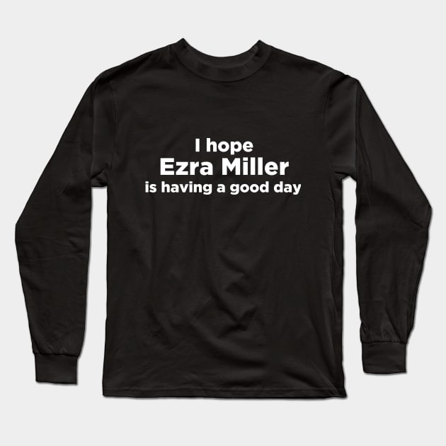 Ezra Miller Long Sleeve T-Shirt by thegoldenyears